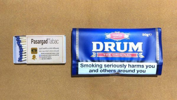 توتون سیگارپیچ درام ساده Drum Original Rolling Tobacco، ژورنال سیگاربرگ، پاسارگاد تاباک، ماسترو رحیمی